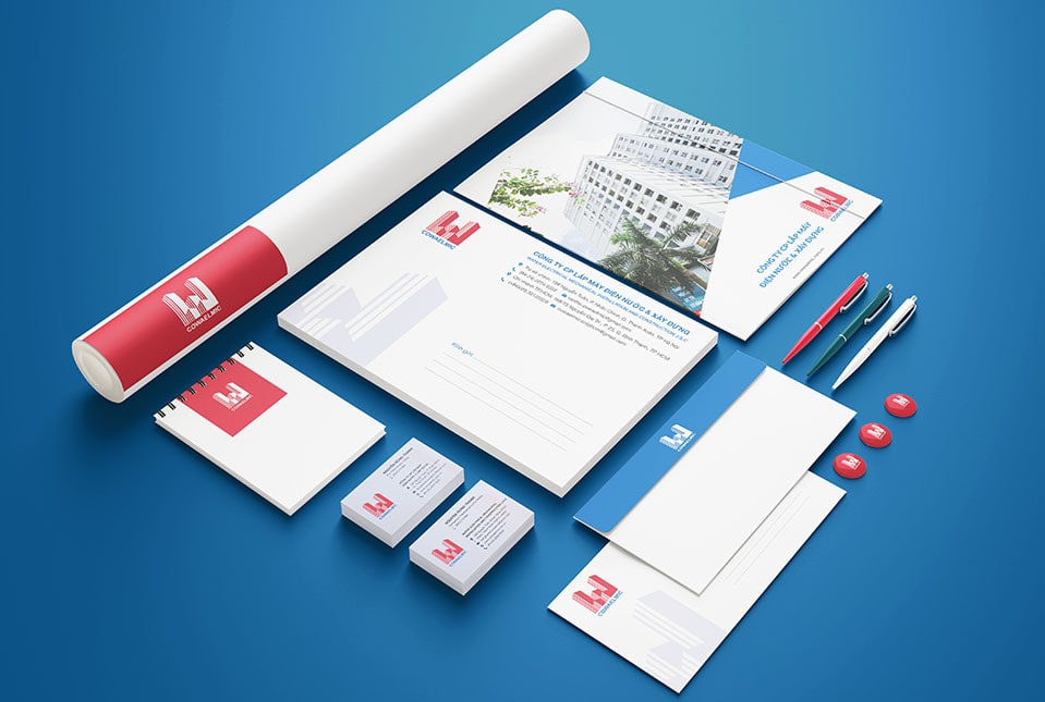 bộ nhận diện thương hiệu cip