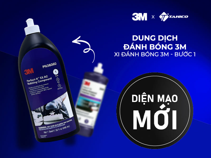 Dung dịch đánh bóng 3M | Bước 1, Bước 2 và Bước 3