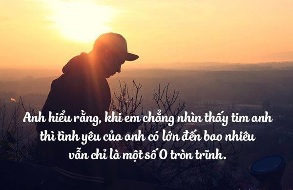 câu nói, hay về tình yêu buồn