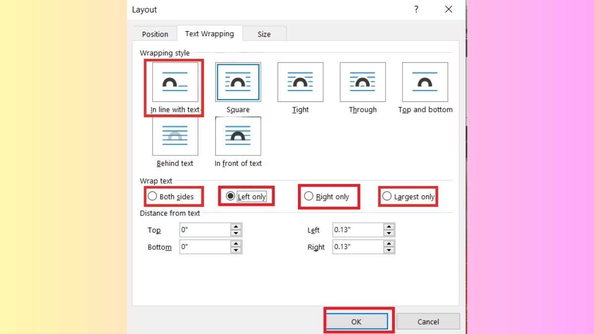 Bước 1: Cách chèn hình ảnh vào giữa văn bản trong Word