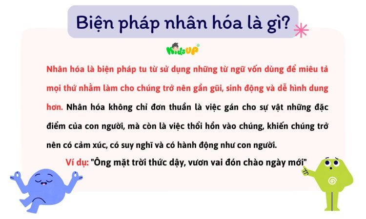 Những cách áp dụng biện pháp nhân hóa (Ảnh minh họa)