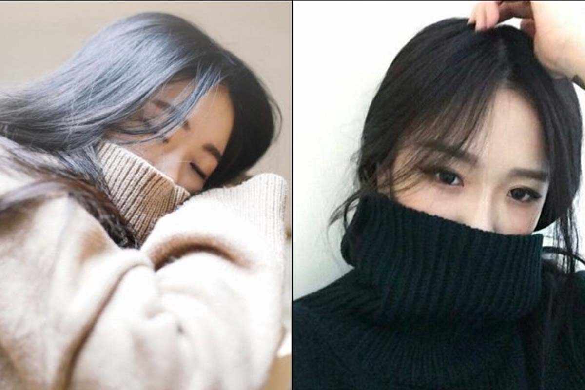 Dùng trang phục hoặc phụ kiện che mặt