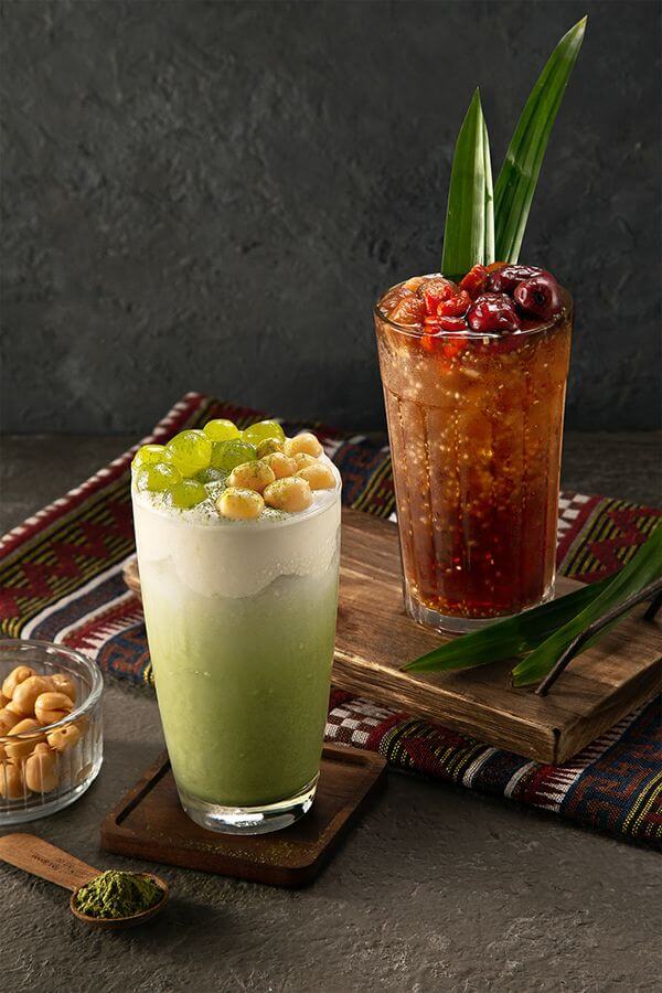 chụp ảnh đồ uống