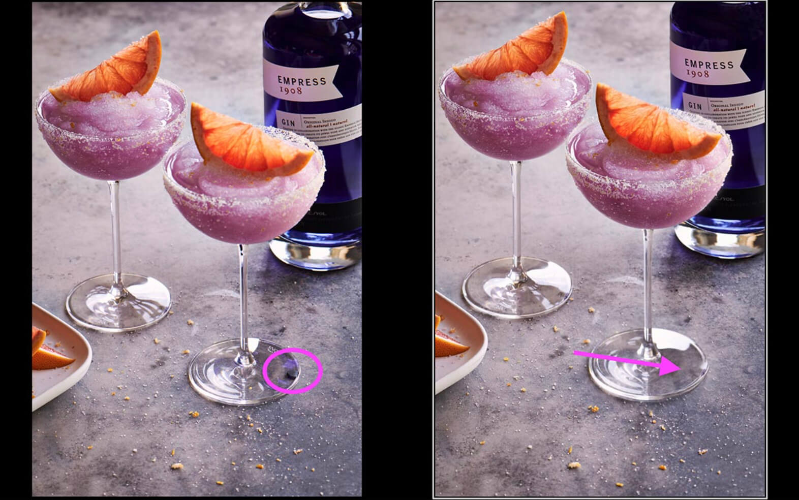 chụp ảnh đồ uống