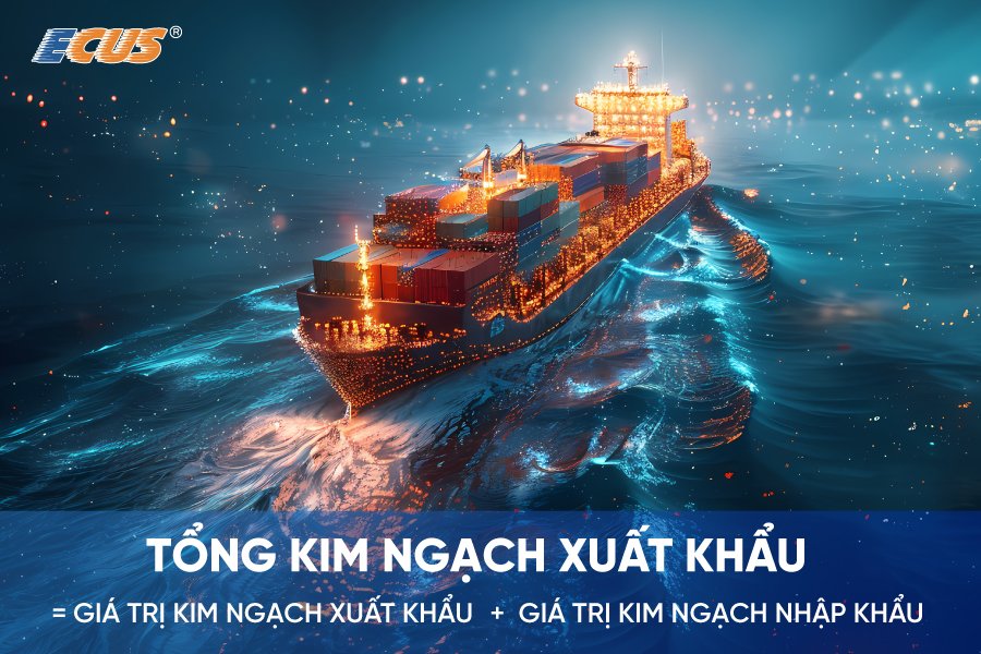 Công thức tính tổng kim ngạch xuất khẩu
