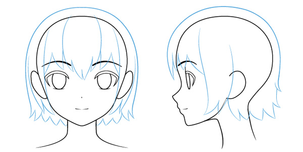 Thêm các chi tiết tạo đặc điểm cho khuôn mặt