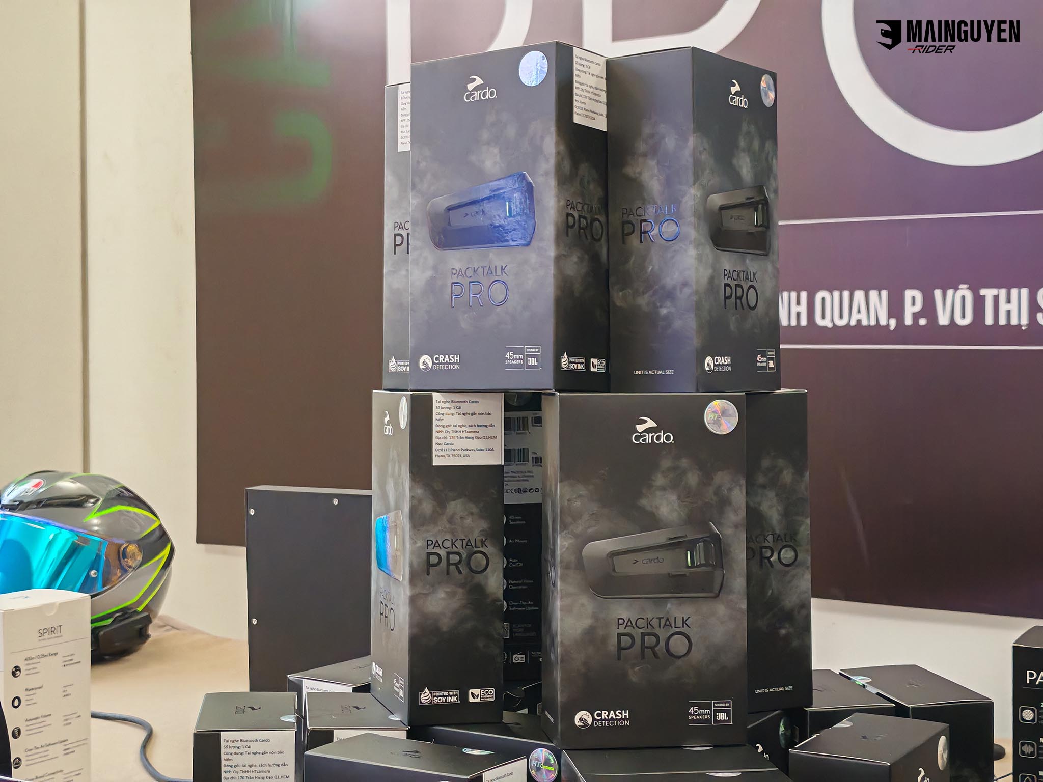 Toàn cảnh buổi offline ra mắt Cardo Packtalk PRO tại café Tinh Tế | mainguyenrider.com