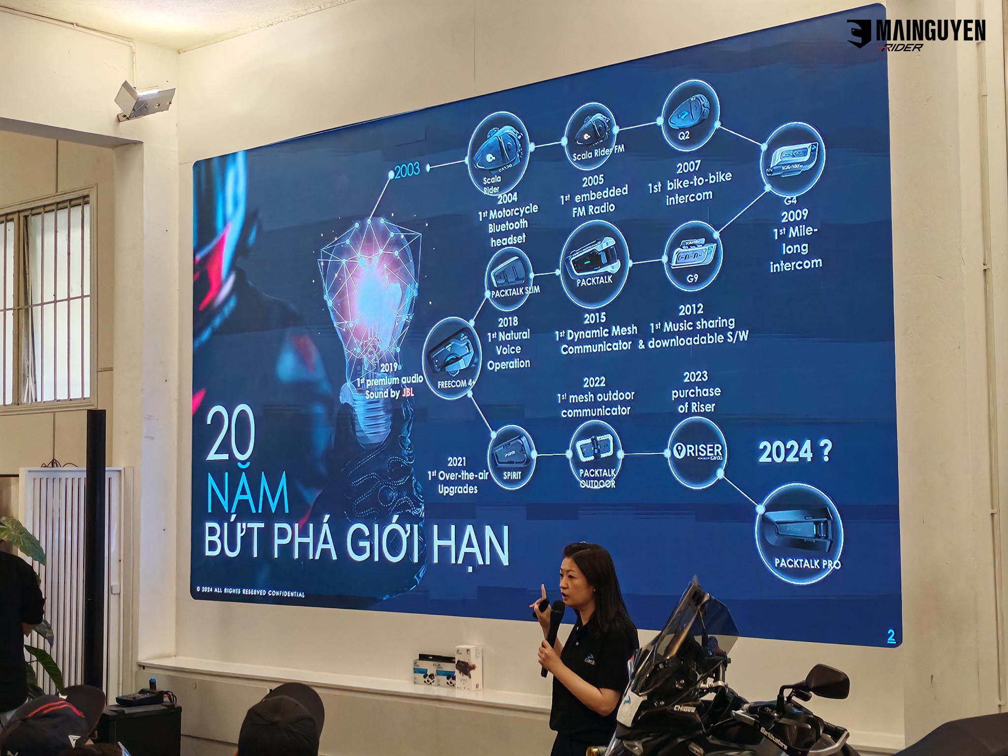 Toàn cảnh buổi offline ra mắt Cardo Packtalk PRO tại café Tinh Tế | mainguyenrider.com