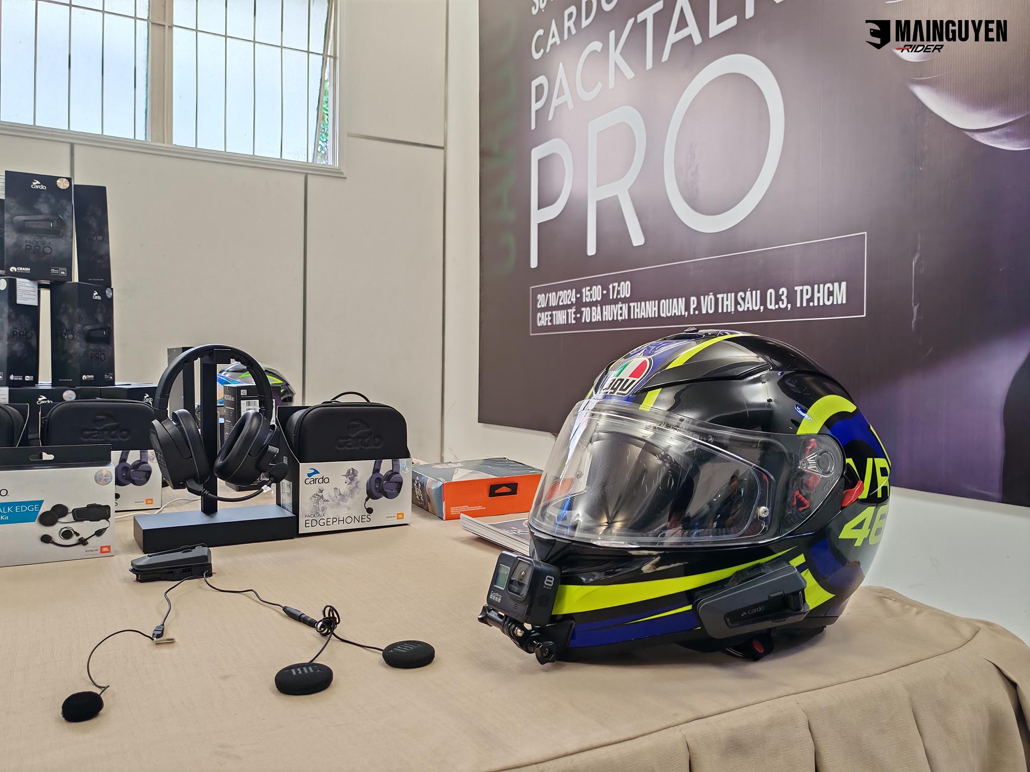 Toàn cảnh buổi offline ra mắt Cardo Packtalk PRO tại café Tinh Tế | mainguyenrider.com