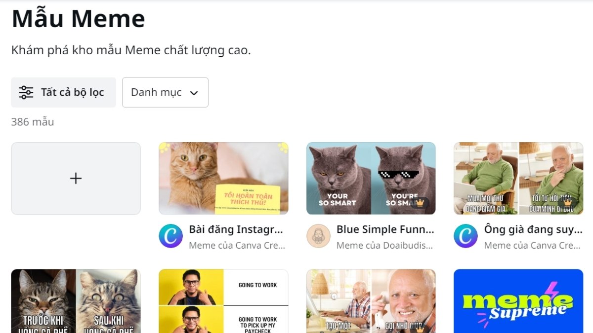 Cách chế ảnh meme hài bằng Canva bước 4