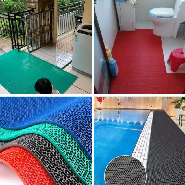 Thảm nhựa lưới trải lối đi