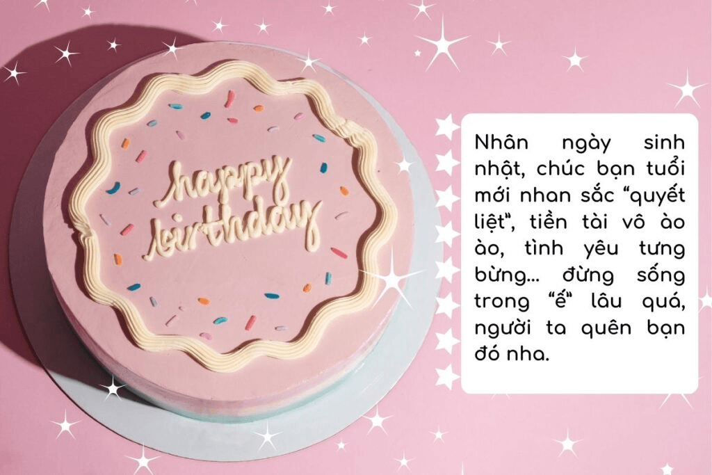lời chúc sinh nhật bạn