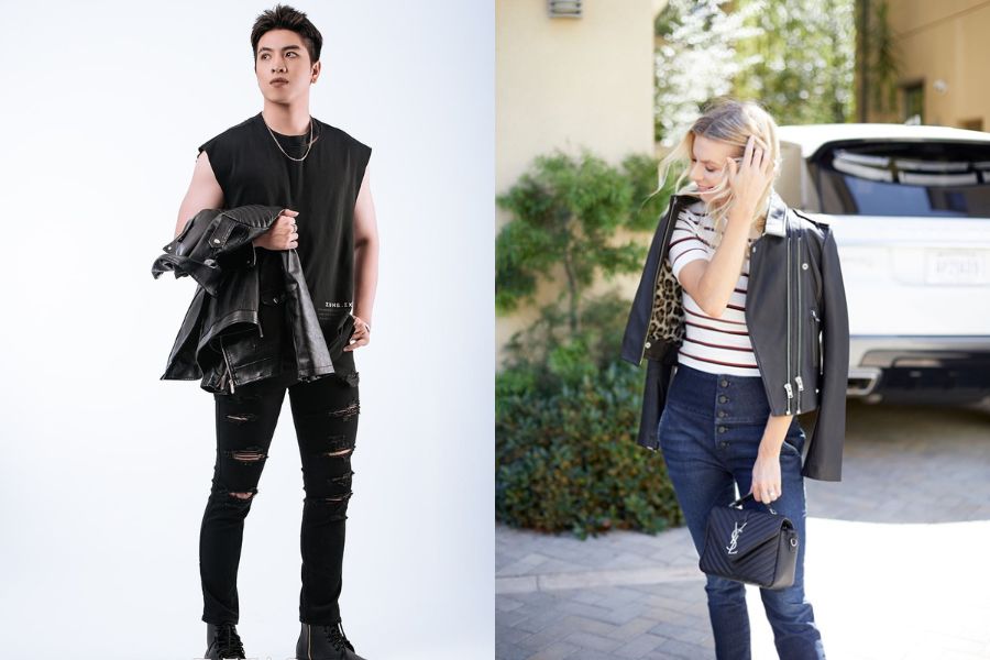 tạo dáng đứng nghiêng góc 45 độ