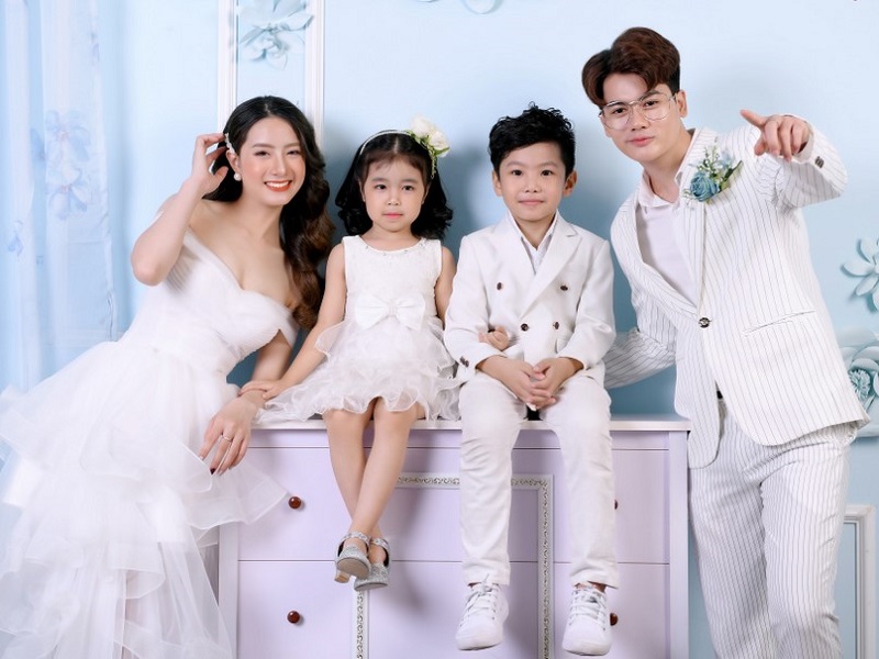 chup anh gia dinh kieu han quoc