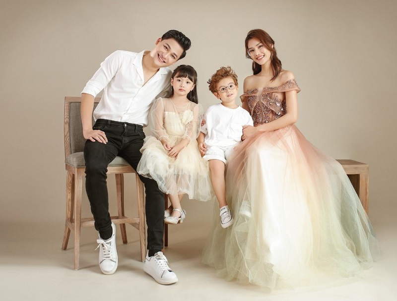 chup anh gia dinh kieu han quoc