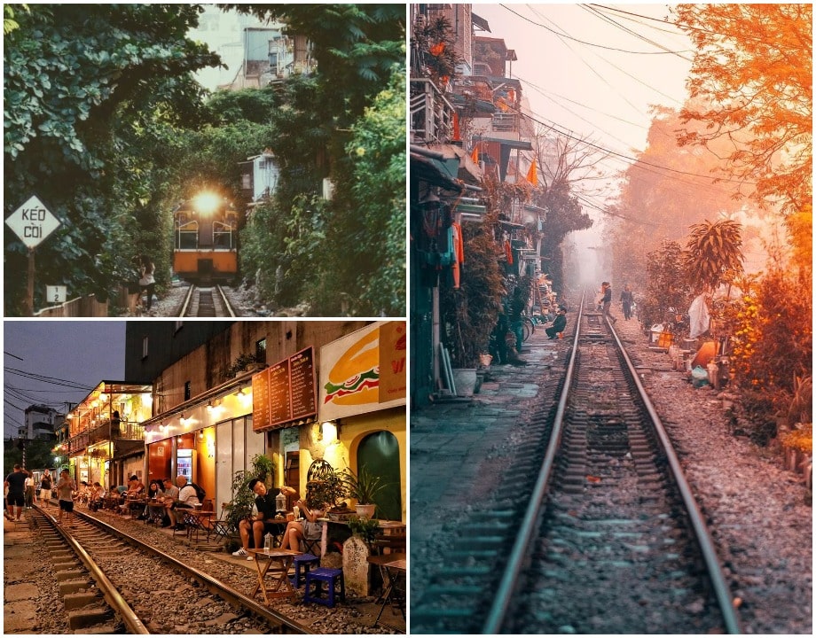 Cách chụp ảnh trên tàu hỏa