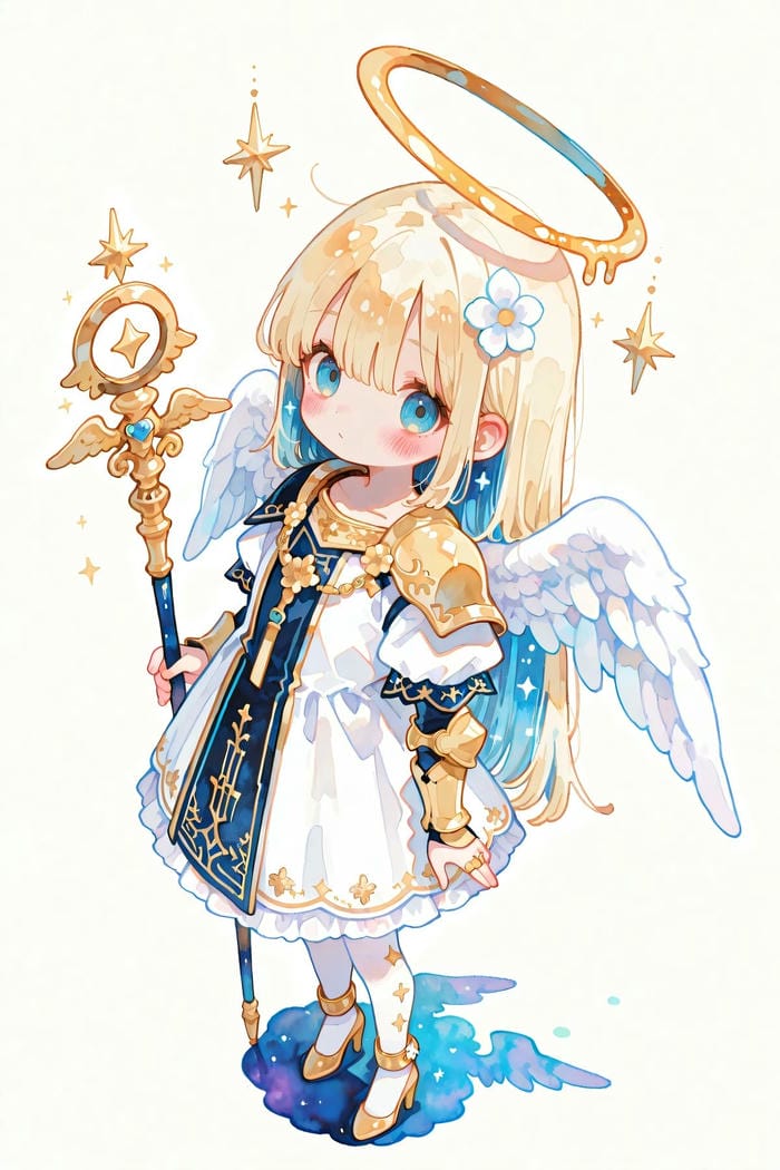 hình cô gái chibi anime cute