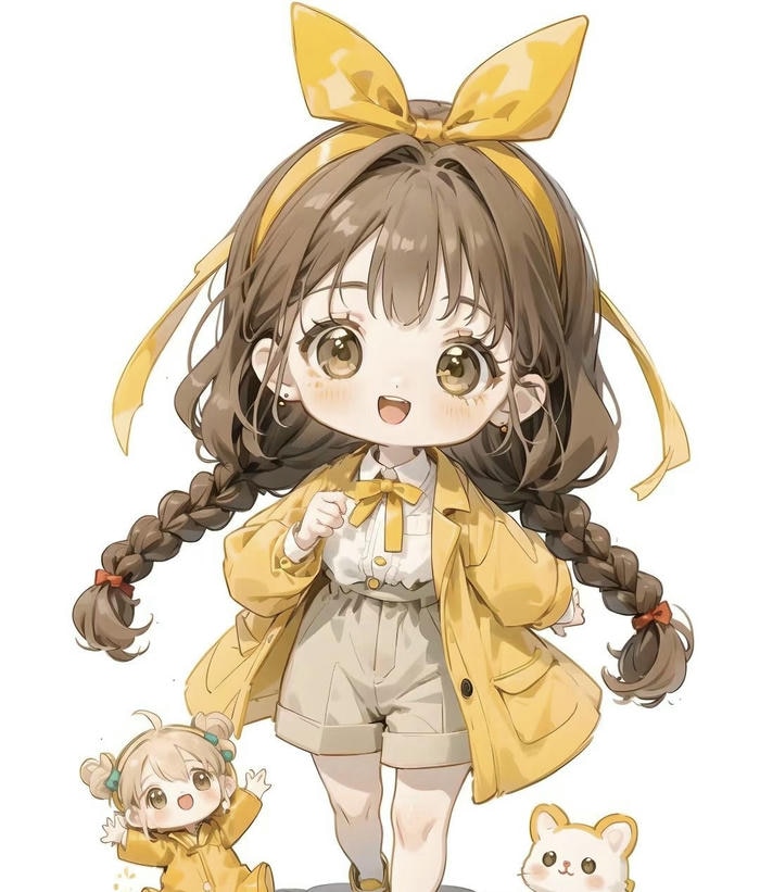 hình ảnh anime nữ chibi dễ thương