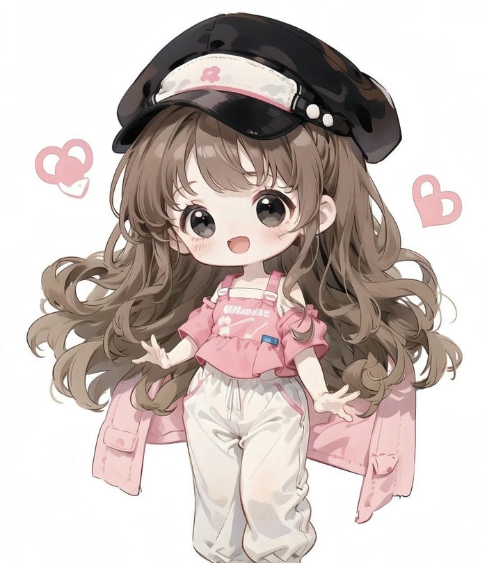 khung hình anime đẹp chibi nữ