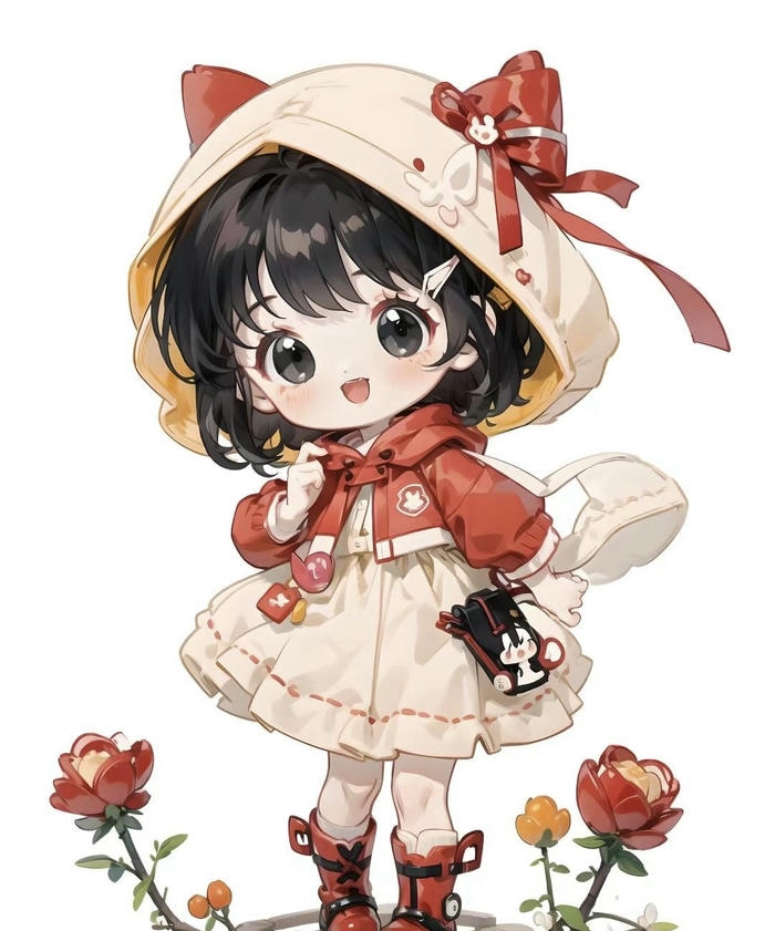 ảnh chibi cô gái anime xinh xắn