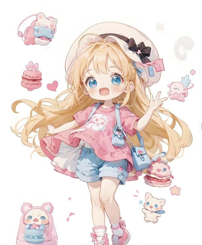 bức hình chibi anime nữ ngộ nghĩnh
