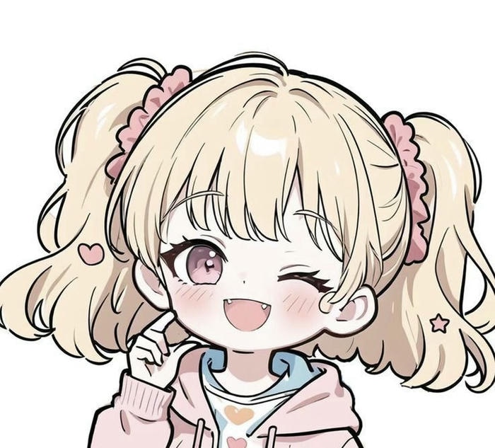 ảnh chibi cô gái anime đáng yêu