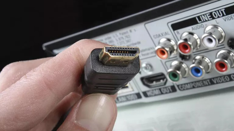 Cổng HDMI cho chất lượng hình ảnh và âm thanh tốt