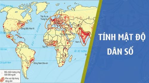 Cách tính mật độ dân số