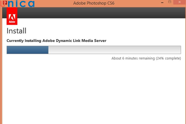 Bắt đầu quá trình cài đặt