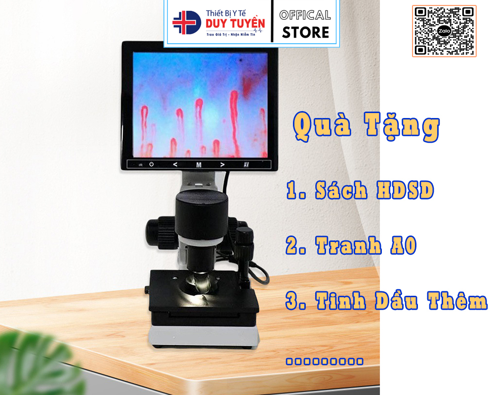 kính hiển vi soi mạch máu