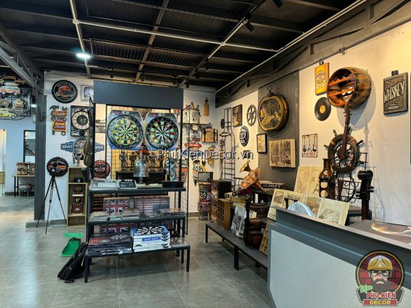 Tạo điểm nhấn khác biệt cho quán cafe, nhà hàng bằng những món phụ kiện vintage - retro