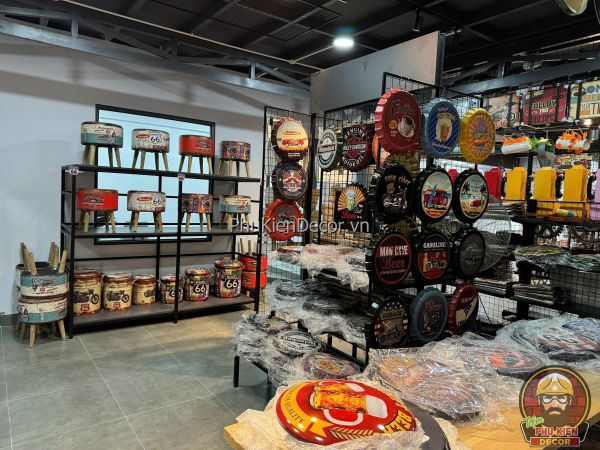 Tạo điểm nhấn khác biệt cho quán cafe, nhà hàng bằng những món phụ kiện vintage - retro