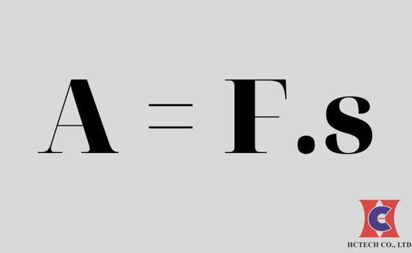 Công thức tính công cơ học