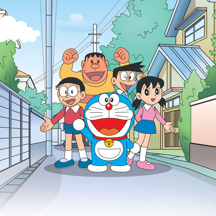 Hình ảnh Doraemon và những người bạn