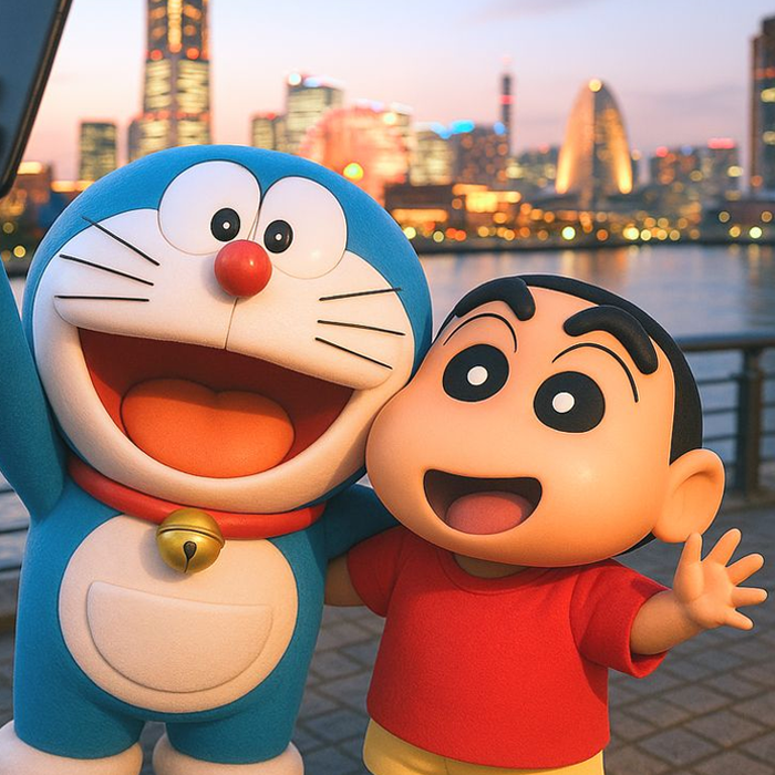 Ảnh Doraemon và những nhân vật hoạt hình khác