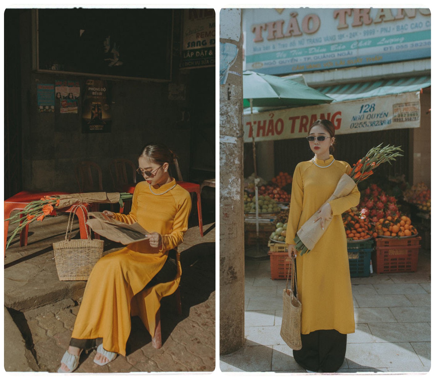 Thiếu nữ xinh đẹp khoe sắc tại chợ Tết truyền thống khắp ba miền - 8