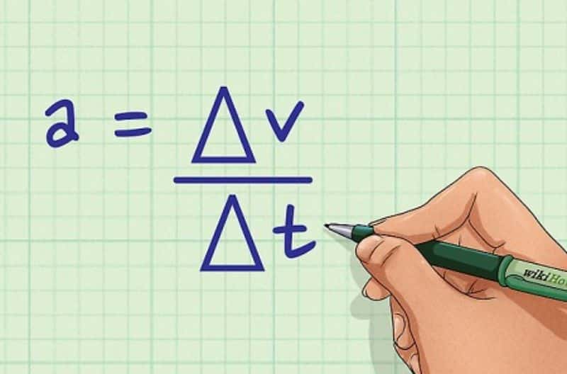 Các công thức tính gia tốc