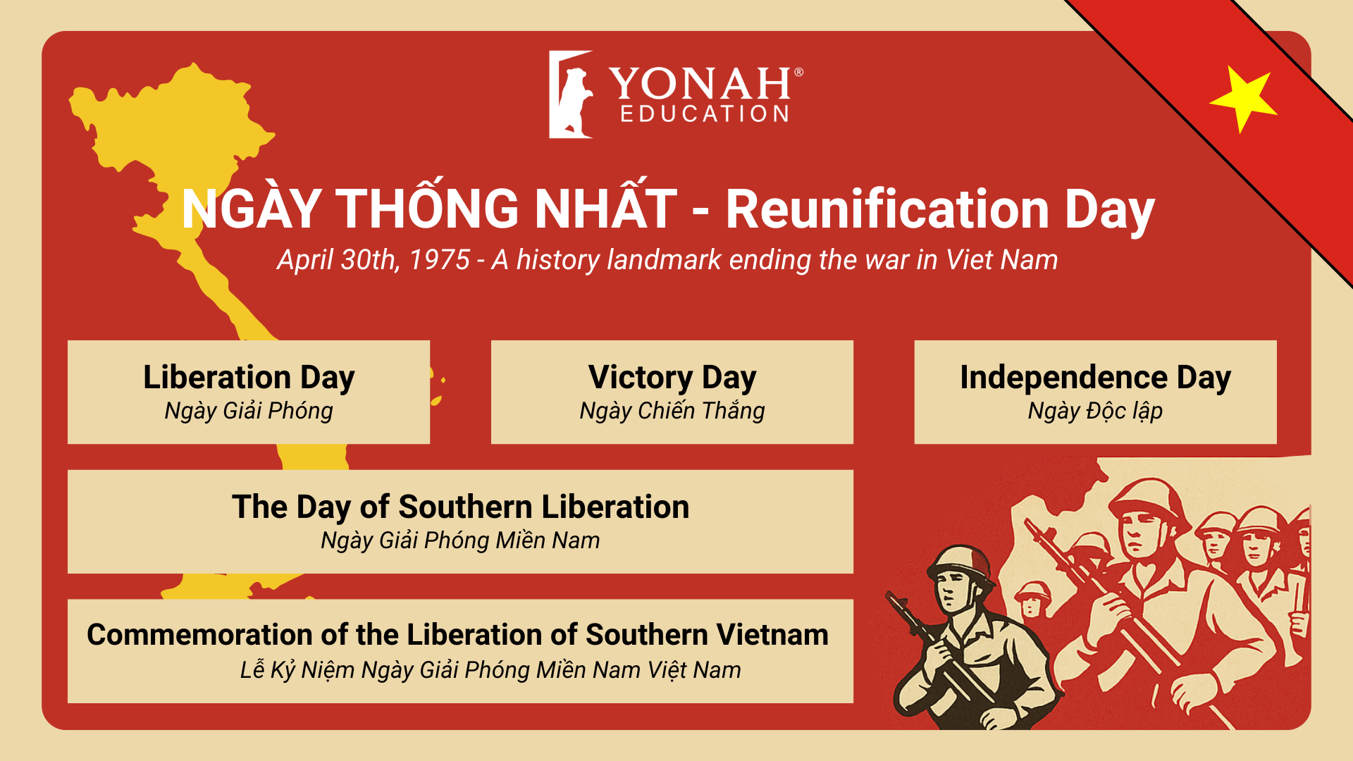 Ngày giải phóng miền Nam tiếng Anh là gì