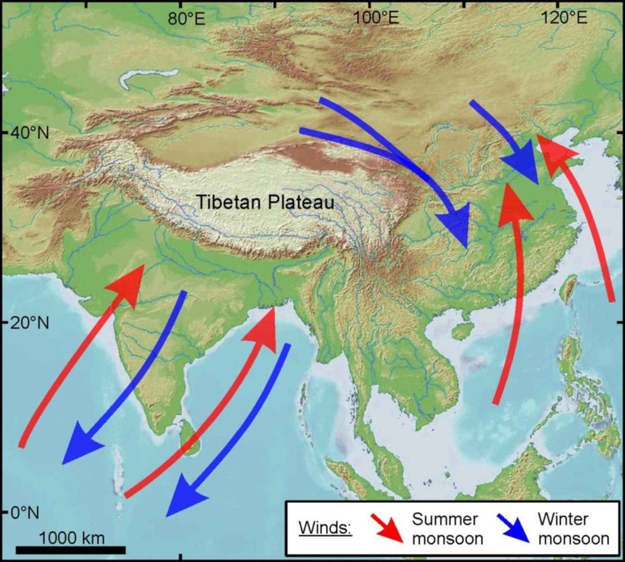 Gió mùa Tây Nam là gì? Nguyên nhân hình thành và tác động trực tiếp tới nước ta
