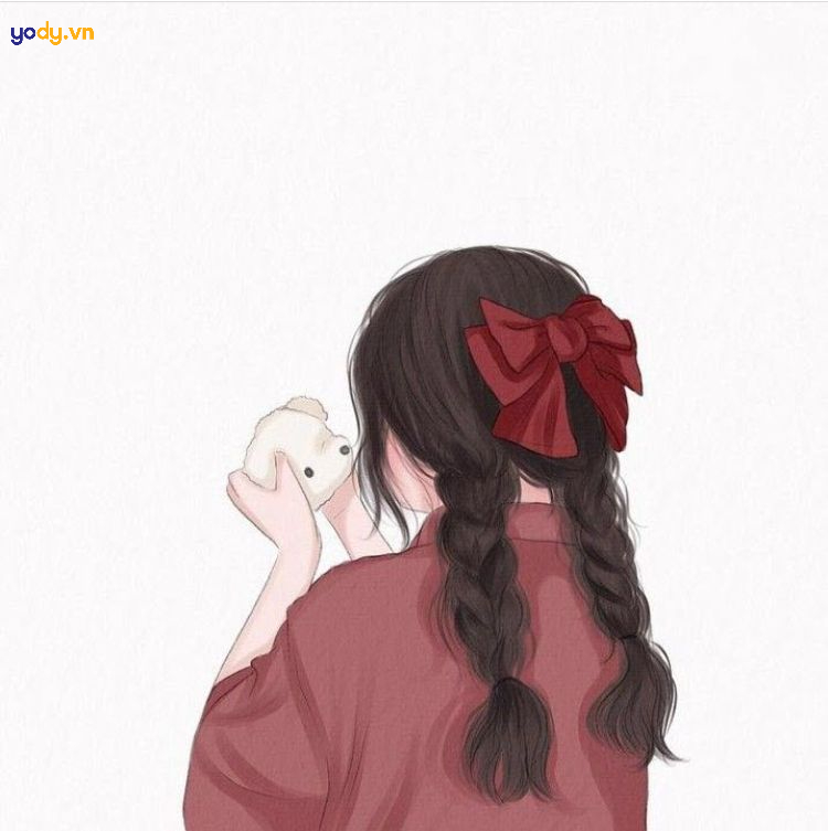 ảnh cô gái quay lưng