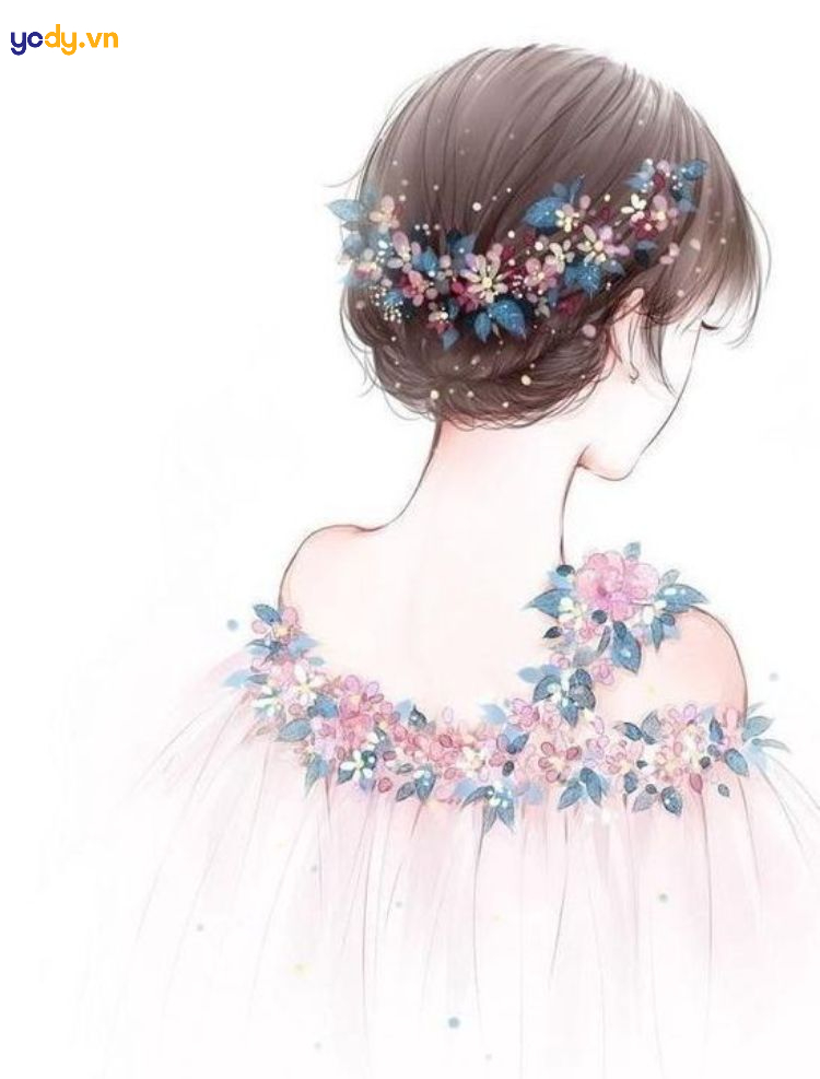 ảnh cô gái quay lưng