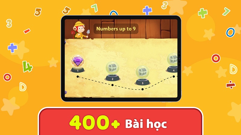 Học toán theo nhiều phương pháp tích cực cùng Monkey Math. (Ảnh: Monkey)