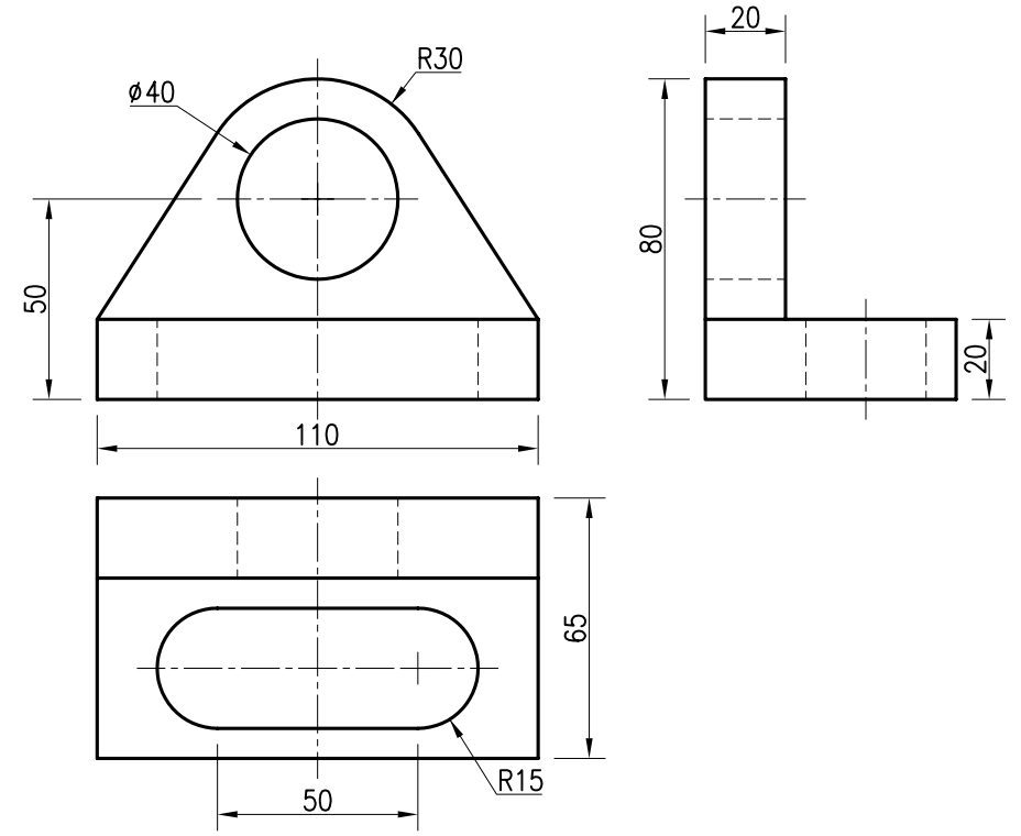 HƯỚNG DẪN ĐỌC BẢN VẼ CƠ KHÍ: ĐỌC CÁC HÌNH CHIẾU VẬT THỂ