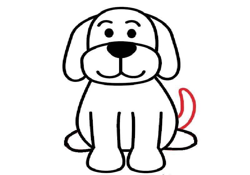 bé tập vẽ con vật