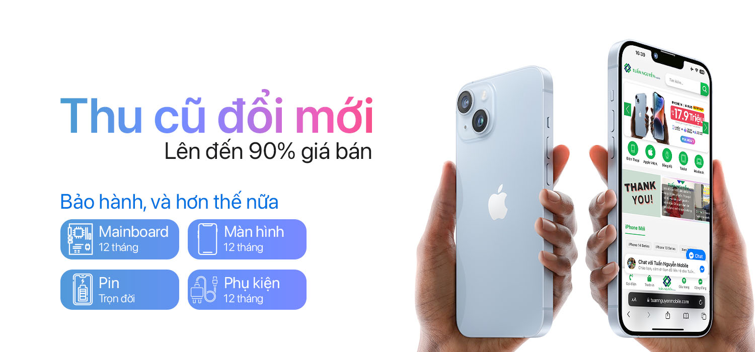 Chính sách thu cũ đổi mới iPhone nhiều ưu đãi