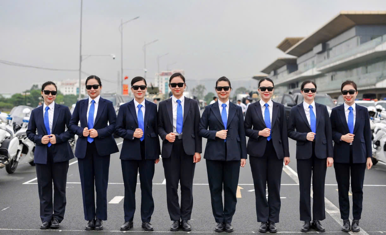 Đội hình nữ 'đặc vụ' tham gia bảo vệ an ninh, an toàn Đại lễ 2/9