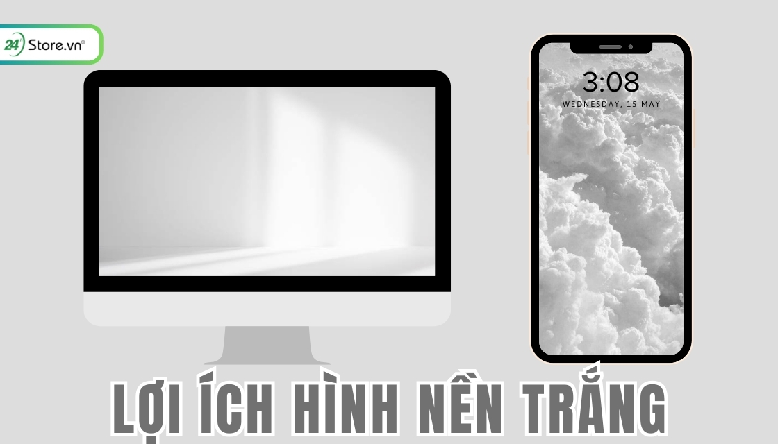 Hình nền trắng hoa văn