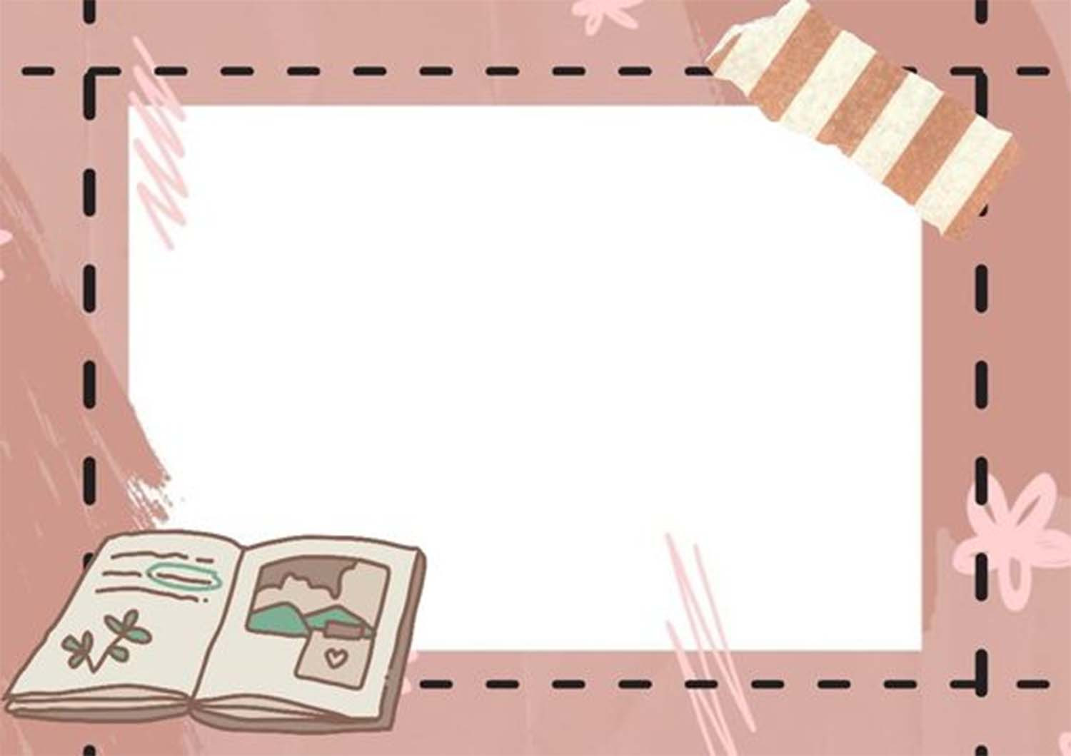 Hình nền Powerpoint Rung Chuông Vàng dễ thương quyển sách