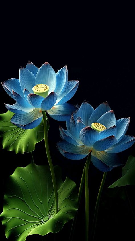 hinh-nen-hoa-sen-mau-xanh