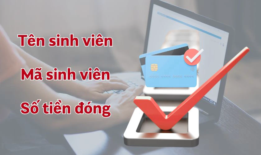 Lưu ý khi đóng học phí